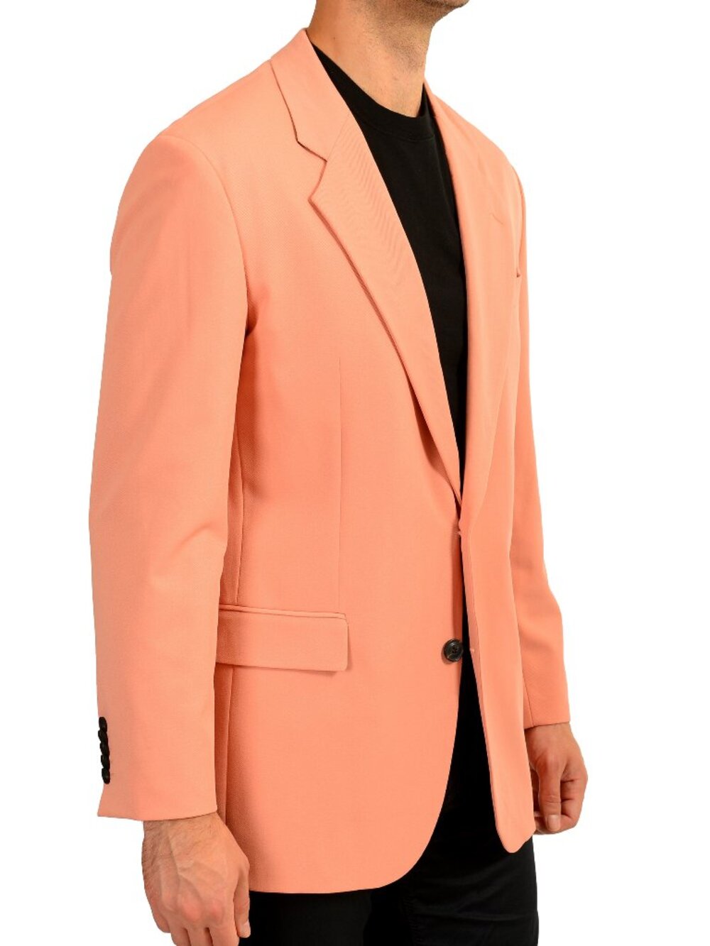 Hugo Boss Unisex "Ulan_All" Pink Two Button Sport Coat Blazer US XS